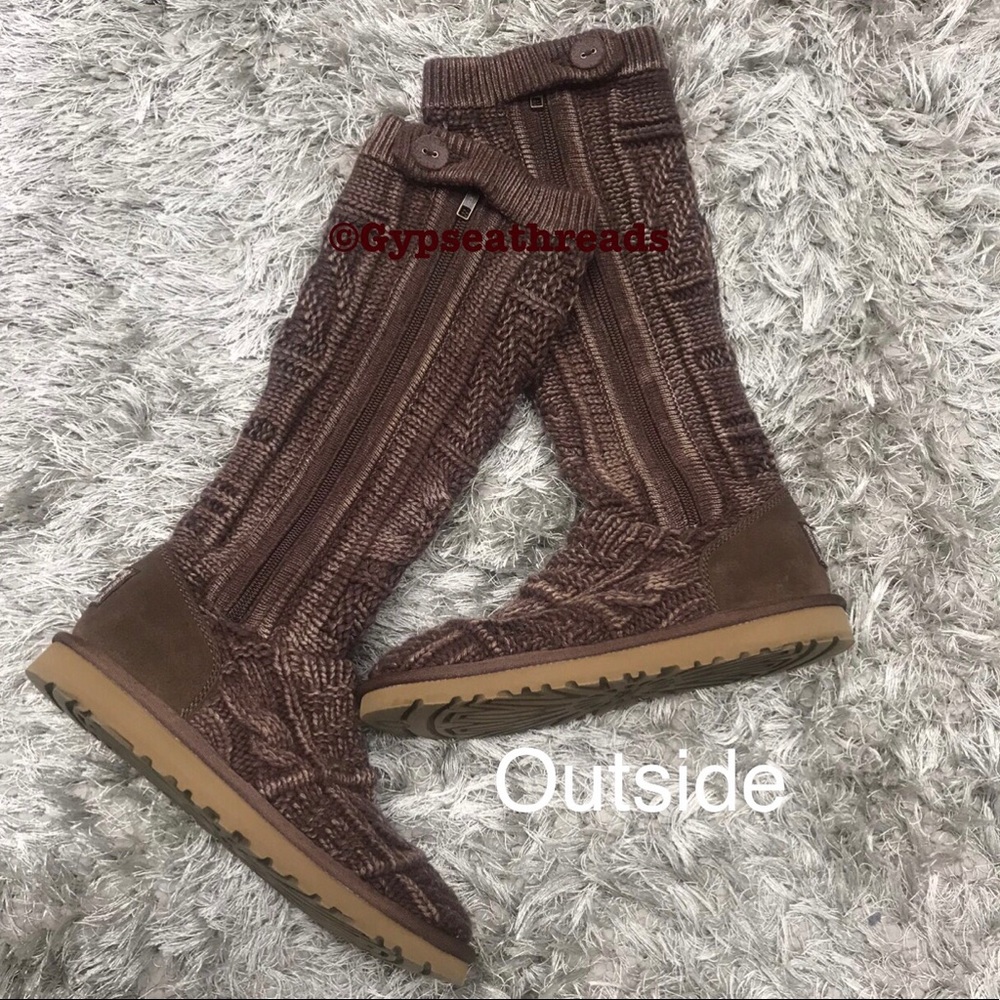 UGG PATCHWORK KNIT TALL BOOTS🎀